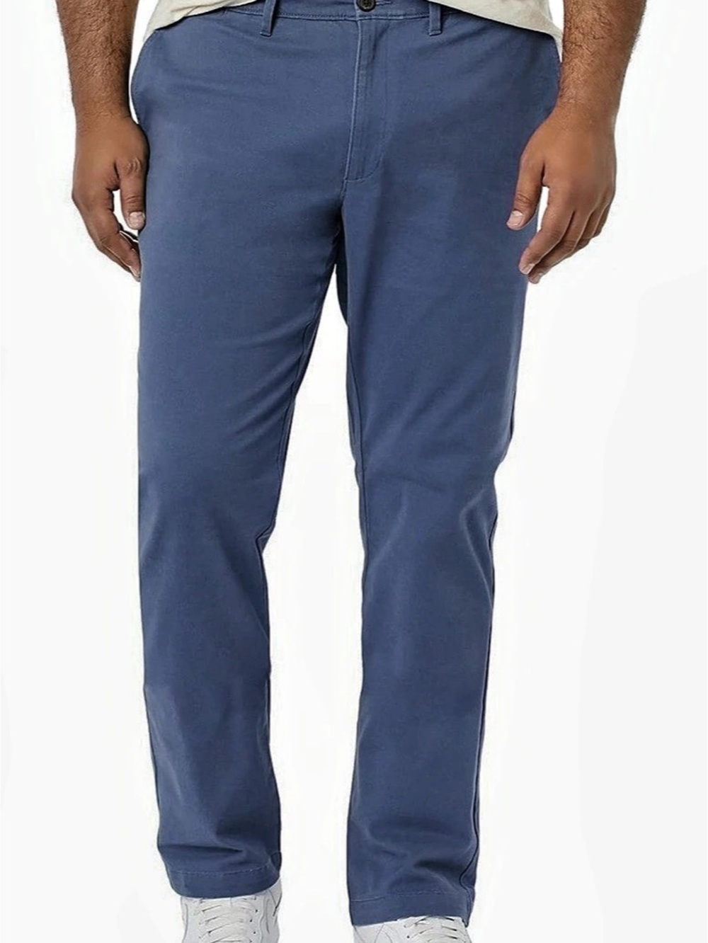 Amazon Essentials Indigo Men's Chinos Blue Waist 42W x 30L nwt New